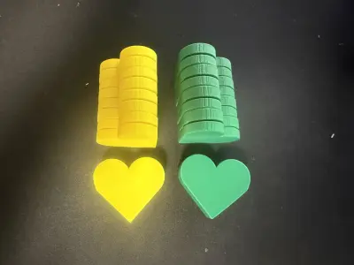 Coração porta fotos