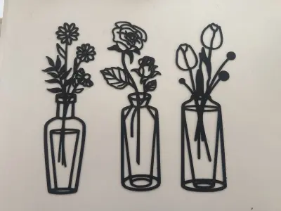 Perfil vaso parede