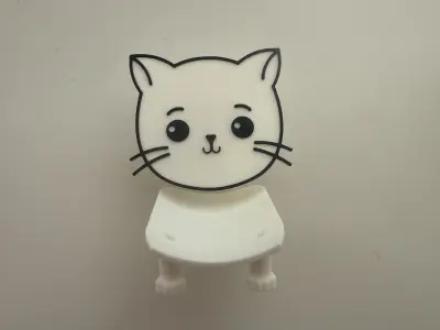 Porta Papel Higiênico Gato
